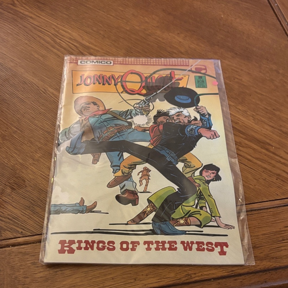 Jonny Quest Comic Book - Kings of the West